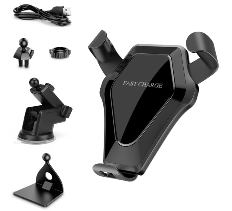 3 in 1 Phone Mount with Wireless Charging | Wireless Charging | Phone Wireless Charging